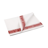 Glass Cloth | Microfibre Cleaning Cloth | Red Kitchen Towel | Vogue E910