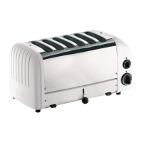 Commercial 6 Slice Bread Toaster | Catering Toaster | Manual Operation | Dualit 60146