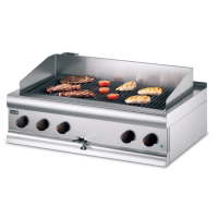 Electric Countertop Chargrill | Commercial Griddle | 600mm Width | Lincat ECG9