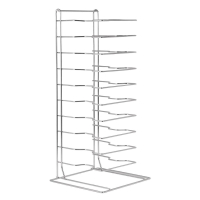 Commercial Stacking Rack | 11 Slot Storage Rack | Kitchen Organization | F026