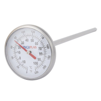 Pocket Thermometer With Dial | Food Temperature Probe | Stainless Steel | Hygiplas F346