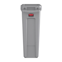 Commercial Waste Container | Slim Jim Bin | 87 Litre Capacity | Rubbermaid F649