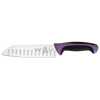 Allergen Safety Santoku Knife | 18cm Kitchen Knife | Food Allergen Prevention | Mercer Culinary FB502