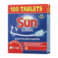 Dishwasher Detergent Tablets | Commercial Grade Dishwasher Tablets | 100 Pack | Sun Professional FB600