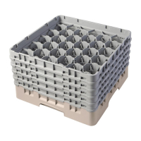 Glass Rack | Dishwasher Rack | 30 Compartments 257mm Glass Height | Cambro Camrack FD077