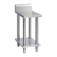 Commercial Infill Table | Stainless Steel Catering Table | 450mm Bench | Cobra C450 FD151