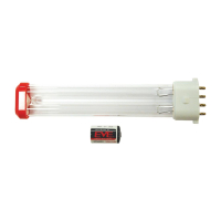 HyGenikx System Replacement Lamp and Battery | Air Sterilisation Parts | Red Cap | Mechline HGX-30-S FE696