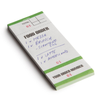 Bar Food Pad | Order Tickets Single Leaf | Duplicate Receipt Book | Olympia G522