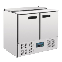 Commercial Refrigerated Saladette Counter | Prep Counter | 240 Litre Capacity | Polar G606