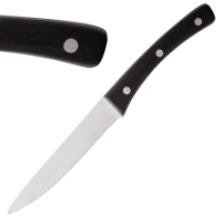 Steak Knives | Restaurant Flatware Set | Serrated Edge | Abert Angus GC651