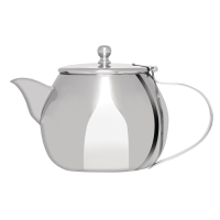 Stainless Steel Teapot | Non-Drip Teapot | 430ml Capacity | Olympia GC949