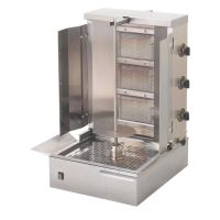 Commercial Gas Gyros Grill | Kebab Grill | LPG Gas | 60kg Capacity | Roller Grill GR 60G