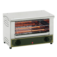 Commercial Electric Toaster Grill | Sandwich Toaster | 1000W Countertop | Roller Grill BAR 1000