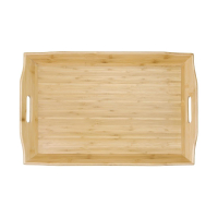 Bamboo Butler Tray | Wooden Serving Tray | 584mm | Olympia GF204