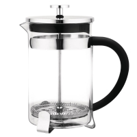 Stainless Steel Cafetiere | French Press Coffee Maker | 12 Cup Capacity | Olympia GF233