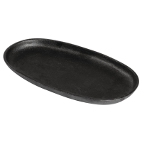 Cast Iron Sizzler Pan | Serving Dish | Pre-Seasoned Cookware | Olympia GG133