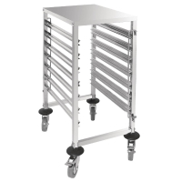 Gastronorm Racking Trolley | Commercial Kitchen Trolley | 7 Level | Vogue GG498