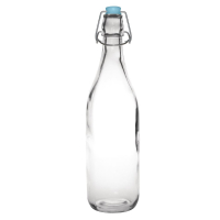 Glass Water Bottles | Reusable Drink Bottles | 0.5 Litre Capacity | Olympia GG929