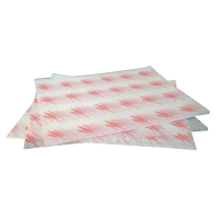 Red Burger Wraps | Food Wrapping Paper | Greaseproof & Recyclable | GH036