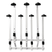 Bar Optic Holder | Wall Mount Optic Stand | 7 Bottle Capacity | Olympia GH051