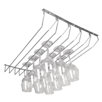 Commercial Wine Glass Rack | Overhead Glass Holder | 18 Glass Capacity | Olympia GH057