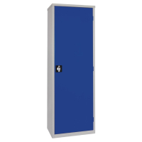 Storage Locker | 3-Shelf Cabinet | Blue Commercial Storage Unit | GJ781