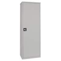 Storage Locker | Metal Storage Cabinet | 3 Shelves | Grey | GJ782
