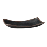 Melamine Platter | Rectangular Black Serving Platter | 265x165mm | APS GK840