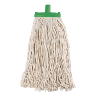 Prairie Kentucky Yarn Socket Mop Head | Industrial Floor Mop | Green | Jantex GK872
