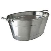Ice Bucket With Handles | Large Wine Cooler | Stainless Steel | Beaumont GK919