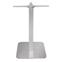 Square Stainless Steel Table Base | Restaurant Table Base | Commercial Dining Support | Bolero