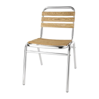 Bistro Side Chair | Ash Dining Chair | Stackable Restaurant Seating | Bolero GK997