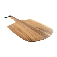 Pizza Paddle Board | Wooden Pizza Peel | Rustic Acacia | Genware GL069