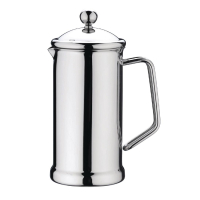 Cafetiere | French Press Coffee Maker | Stainless Steel Polished Finish | 6 Cup | GL648