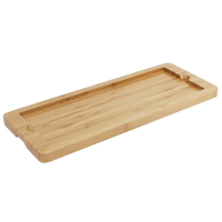 Wooden Base for Slate Platter | Serving Board Base | 330 x 130mm | Olympia GM258