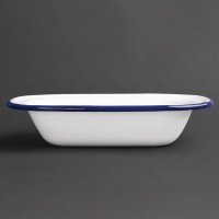 Rectangular Enamel Pie Dish | Baking Dish | 180 x 135mm | Olympia GM511