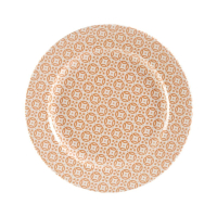Moresque Prints Plate | Patterned Tableware | 276mm Orange | Churchill GM681