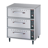 Commercial Warming Drawer | Food Warmer | 3 Drawer Capacity | Hatco HDW-3