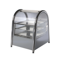 Hot Food Display | Heated Food Merchandiser | Commercial Food Warmer | King Edward VHFD