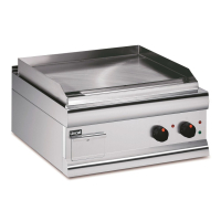 Electric Countertop Griddle | Commercial Steel Plate Griddle | Extra Power | Lincat GS6_T_E