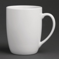 Classic White Mug | Porcelain Coffee Cup | 250ml Capacity | Royal Porcelain GT946