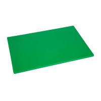 Anti-bacterial Chopping Board | Low Density Cutting Board | Green 450x300mm | Hygiplas HC858