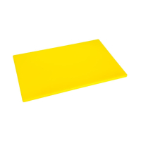 Anti-bacterial Chopping Board | Low Density Cutting Board | Yellow | Hygiplas HC861