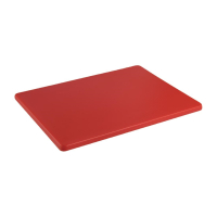High Density Chopping Board | Red Cutting Board | Small Kitchen Board | Hygiplas HC866