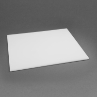 Commercial Chopping Board | White Low Density Cutting Board | Large Kitchen Preparation Surface | Hygiplas HC881