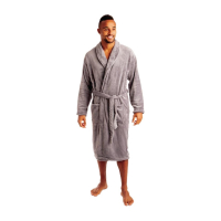 Luxury Bathrobe | Hotel Bath Robe | Vienna Grey Comfort | HD237