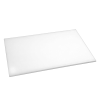 High Density Chopping Board | White Cutting Board | Standard Size | Hygiplas J016