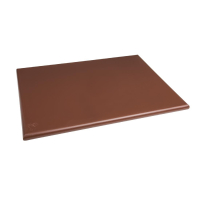 Extra Large Brown Chopping Board | High Density Cutting Board | Commercial Kitchen | Hygiplas J041