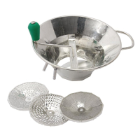 Professional Moulin | Tinned Steel Manual Food Mill | Rotary Strainer | Tellier J165
