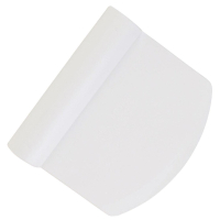 Dough Scraper | Round Blade Scraper | Flexible Pastry Tool | Matfer Exoglass J218